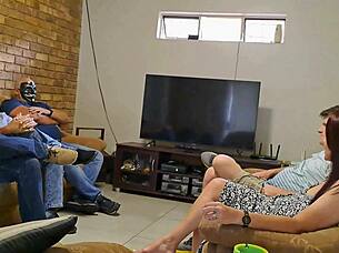 husband gives wife to friends for group fun
