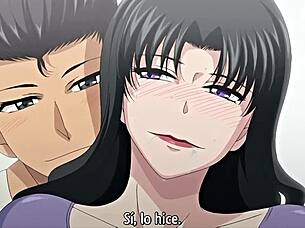 Hitosuma mitsu no niku cap 2 with Spanish subtitles