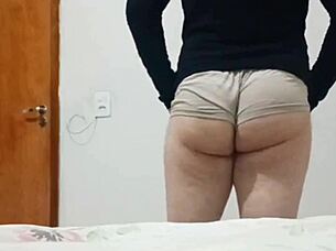 femboy shows off on webcam for fun