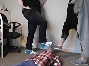 cluk enjoys filthy sneakers worship and facetrampling