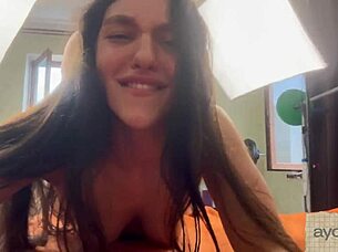 Naive brunette gets fucked hard in the anal pov