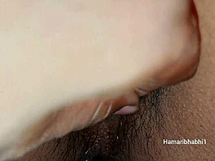 indian couple enjoys homemade sex on camera