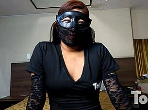 latina shows big ass at small cock casting