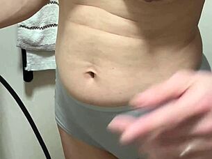 wife shows nipples after passionate sex session