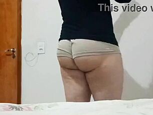 femboy shows off on webcam for fun