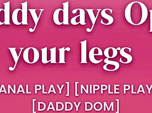 daddy says cum for me audio asmr porn anal play