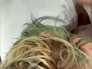 Wet T-Shirt WHORE SUCKS After CUM!