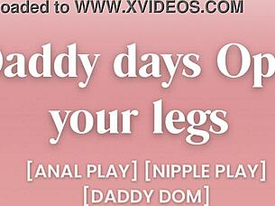 daddy says cum for me audio asmr porn anal play