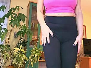 workout session and camel toe