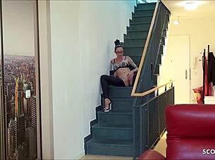 slim german milf fucked by sons friend