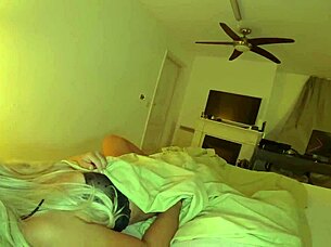 sharing bed with sexy milf for intense anal