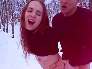 during a walk my pussy got filled fully