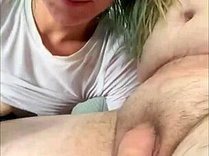 Wet T-Shirt WHORE SUCKS After CUM!
