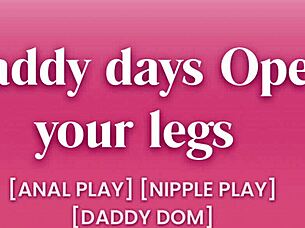 daddy says cum for me audio asmr porn anal play