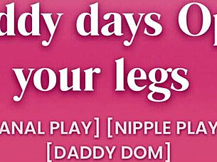 daddy says cum for me audio asmr porn anal play