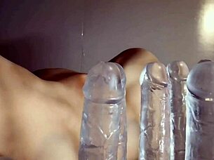 climax doll gets fucked with big butt toys