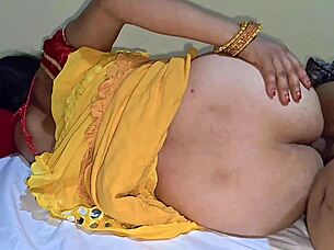 cute indian wife gets hard anal from lover