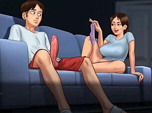 step mom stayed silent during new scene