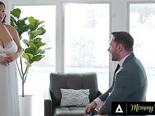 Bride to be fucks nervous best man before wedding