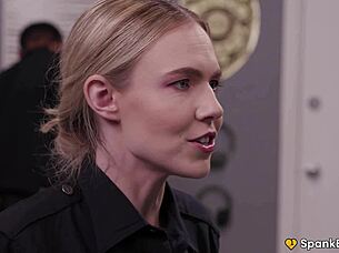 hot cop gets gangbanged by force