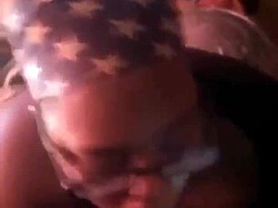 Thot argues with boyfriend before throatpie