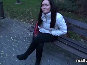 Czech teen gets seduced and fucked
