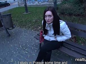 Czech teen gets seduced and fucked