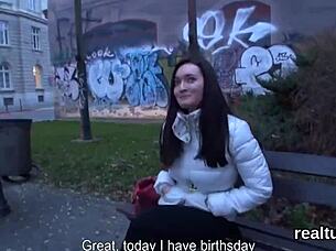 Czech teen gets seduced and fucked