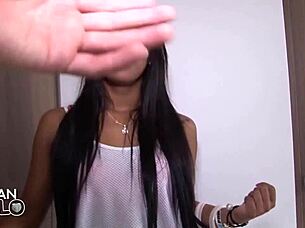naughty latina lahia crox has multiple orgasms from bbc