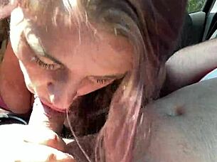 real video of streetwalker giving bbbj and swallowing