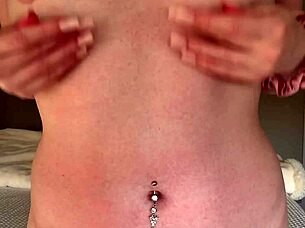 step sis stretches then takes deep throat session