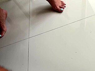 my new thick roommate got caught masturbating on the couch