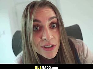 busty hostel guest gone crazy with manager - josephine jackson