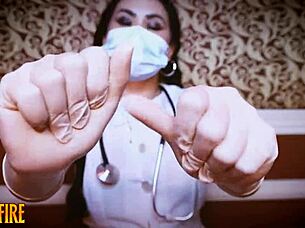 Medical Fetish Long Latex Gloves Asmr Roleplay Session