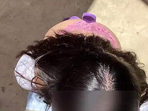 Latina Couple Enjoys Outdoor Sex In Sunlight