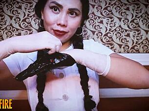 Medical Fetish Long Latex Gloves Asmr Roleplay Session