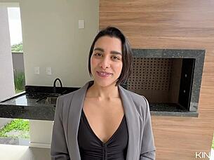 beautiful big ass real estate agent shows her skills