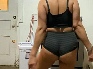 Anna maria mature latina sexy dominican milf in black part 3