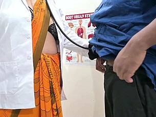 Doctor provides care in bangladesh hospital