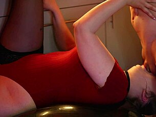 gagging deepthroat on that thick cock