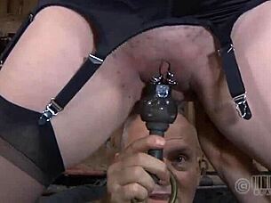 harsh whipping for pleasant hotty