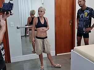 Bastidores with intense dp and cum