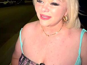 marcy diamond rides a stranger after his dick fails
