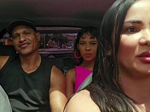 bianca naldy enjoys car sex after interview