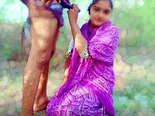 desi village girl outdoor mms video in jungle