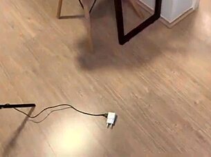 Hubby watches bbc destroy his wifes tight pussy