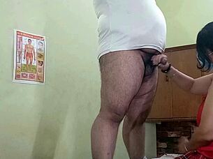 beautiful mexican gives wet oral and facial