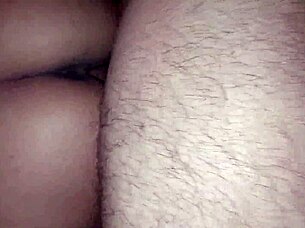I spoon with my lover and his cock