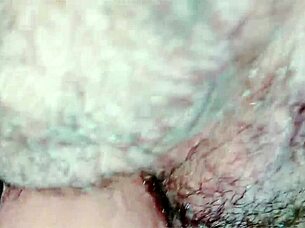 Asian wife gets wet after movie