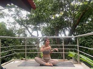 Free Hot Girl Nikatsu Does Yoga With You